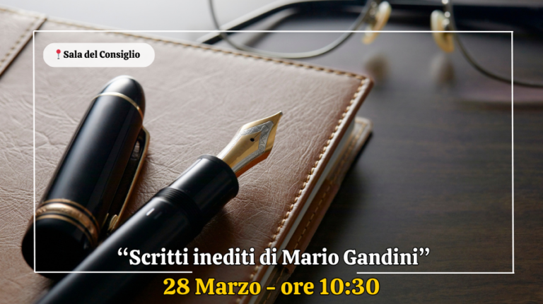 Scritti inediti di Mario Gandini