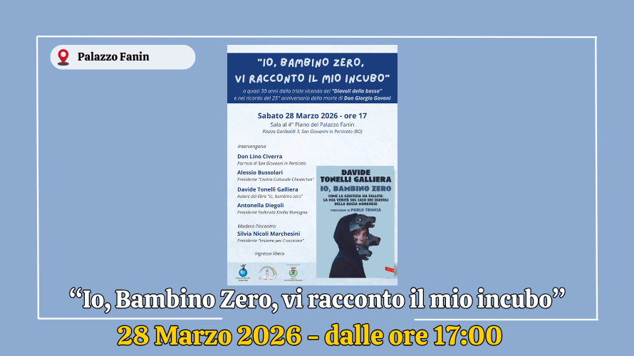 Io, bambino zero, vi racconto il mio incubo