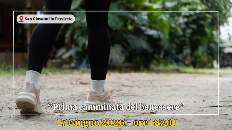 👟Prima camminata del benessere