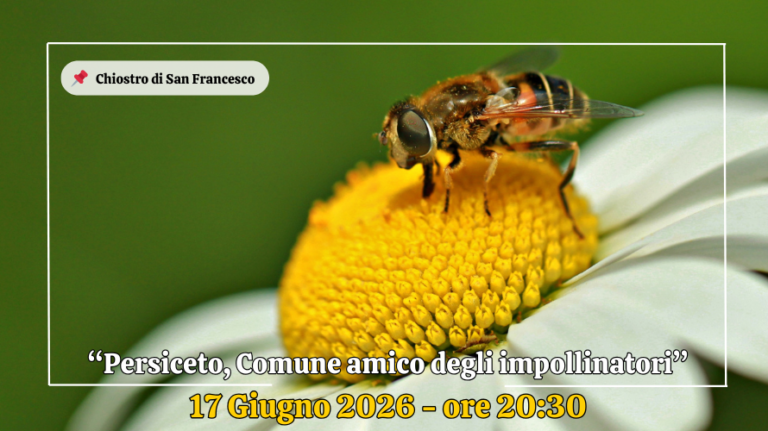🐝Persiceto, Comune amico degli impollinatori