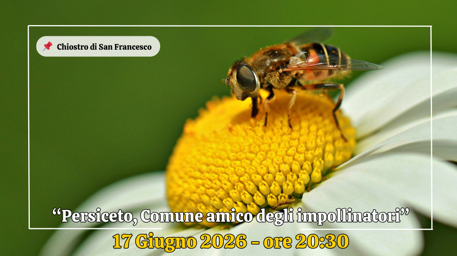 🐝Persiceto, Comune amico degli impollinatori